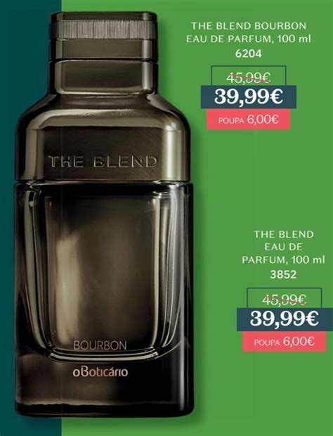 The Blend Bourbon Eau De Parfum Boticário.